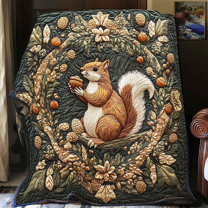 Squirrel WY0801056CL Quilt