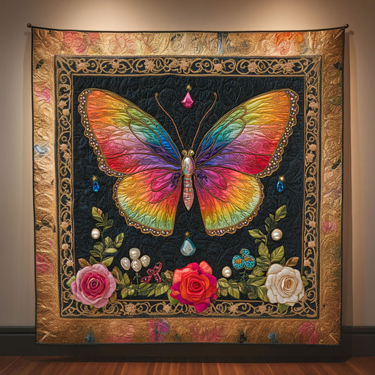 Red Heart Butterfly WN0509062CL Quilt
