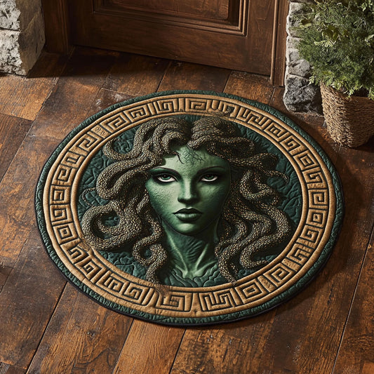 Medusa CP2305007CL Quilted Round Mat