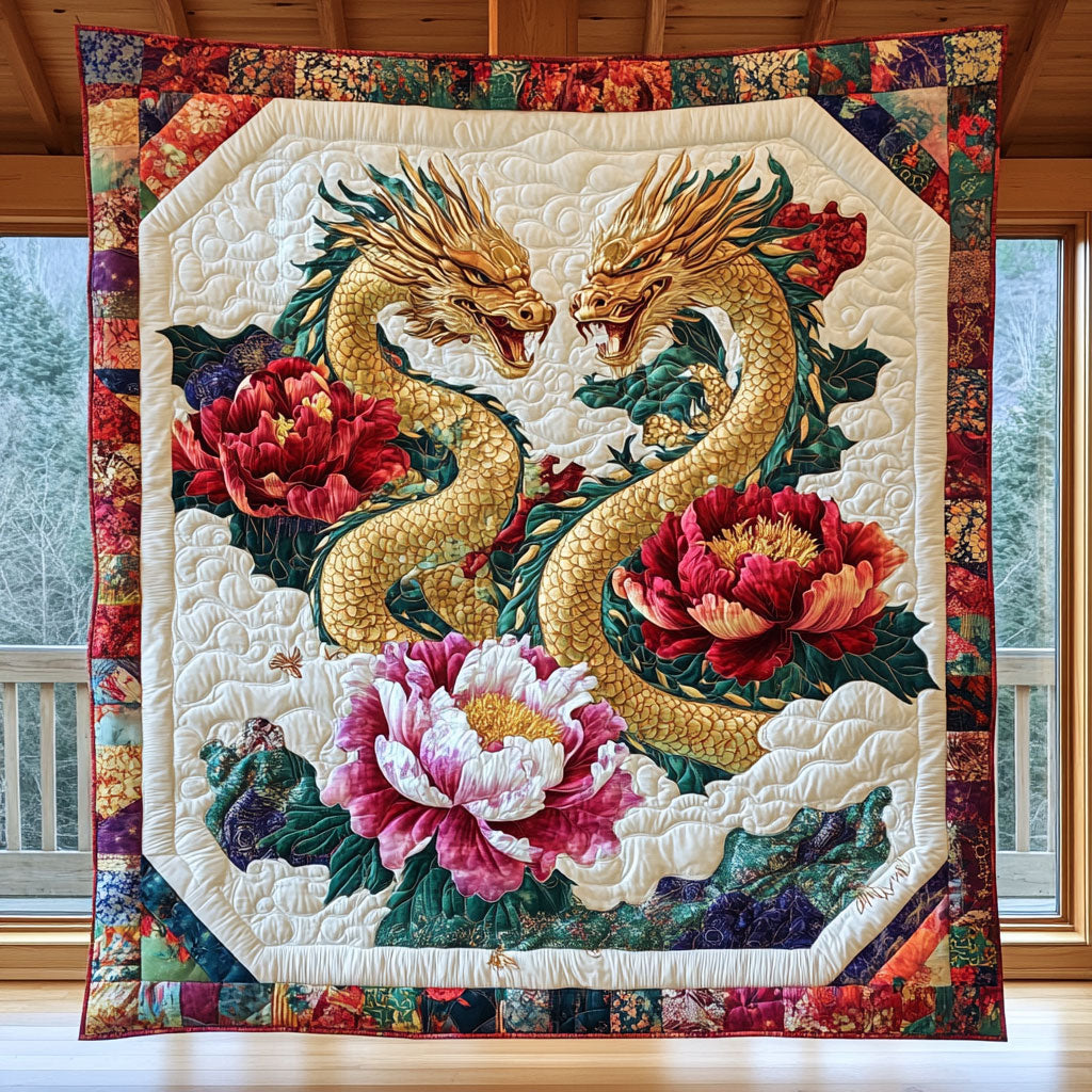 Dragon Petal Dance CW2508049CL Quilt
