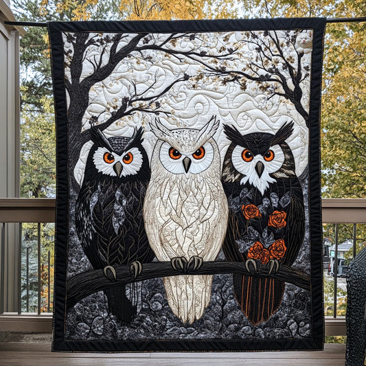 Owl Into The Wild WU2410036CL Quilt