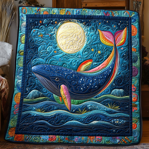Under The Moon Whale WJ1904016CL Quilt