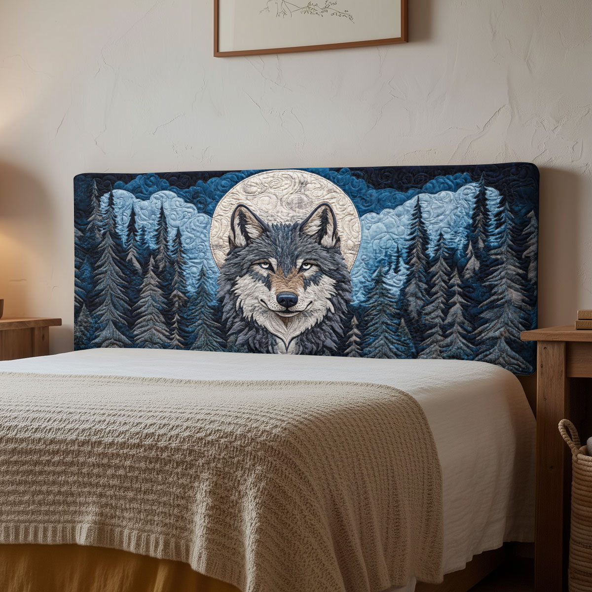 Guardian Of  Pines CP2612058CL Quilted Headboard Slipcover