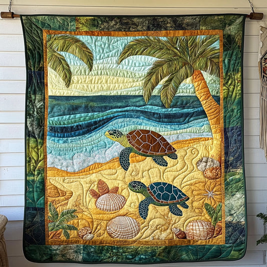 Sandy Steps WY1404030CL Quilt