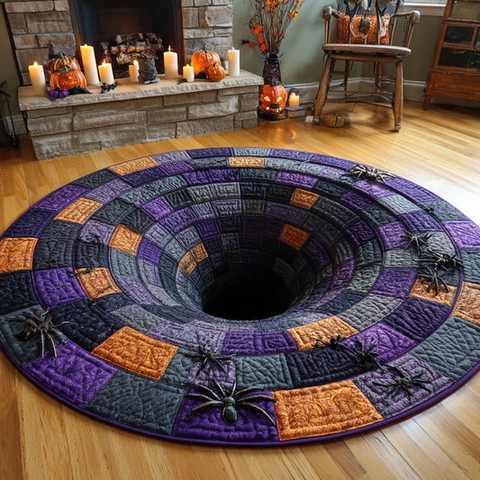 Twilight Spider WN2909064CL Quilted Round Mat