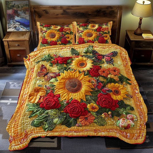 Flower Butterfly Garden WY2312080CL Duvet Cover Set