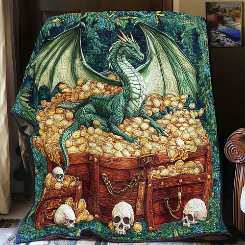 Dragon And Treasure WY0801019CL Quilt