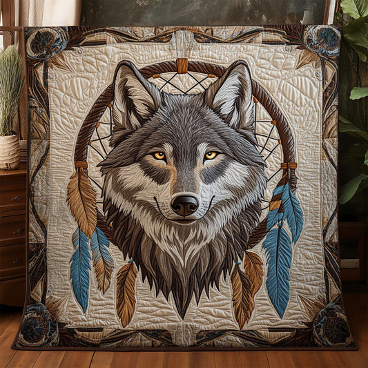 Lunar Wolf Protector WX0507024CL Quilt