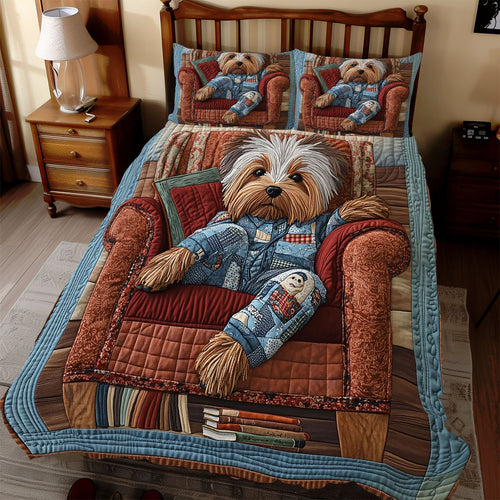 Yorkshire Terrier WX0912052CL Duvet Cover Set