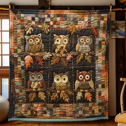 Vintage Owl WJ0512038CL Quilt