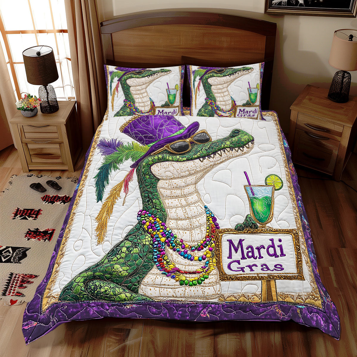 Funny Crocodile WX1812064CL Duvet Cover Set