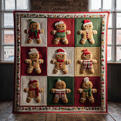 Gingerbread Parade CW0409033CL Quilt