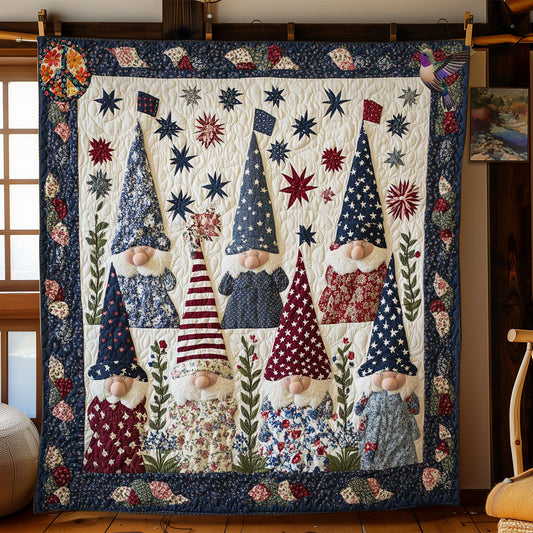 Freedom Gnome Celebration WN2811013CL Quilt