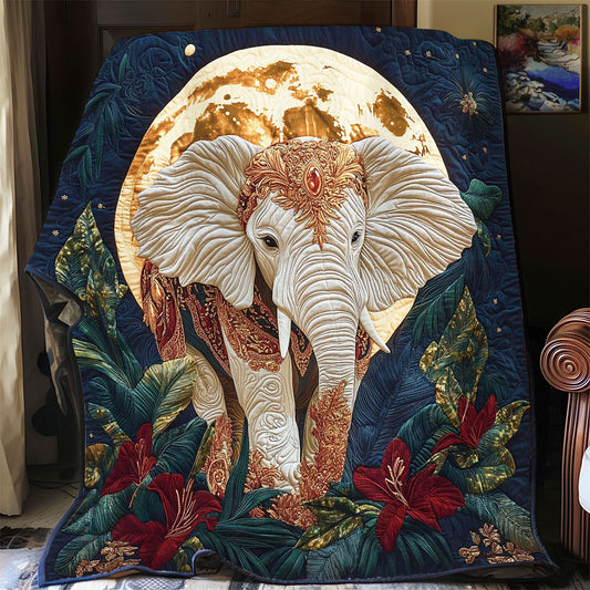 Mystic Elephant In Night WY2001010CL Quilt