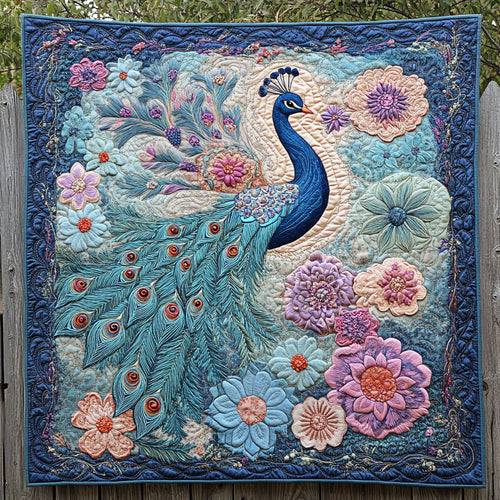 Glorious Peacock WN2908030CL Quilt