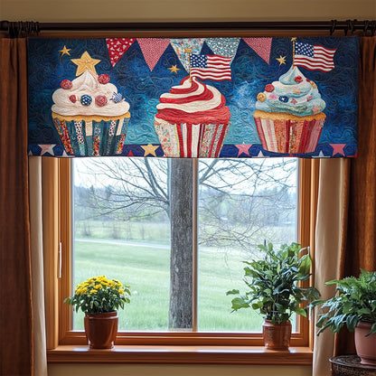 Cupcake WX1305015CL Quilted Valance
