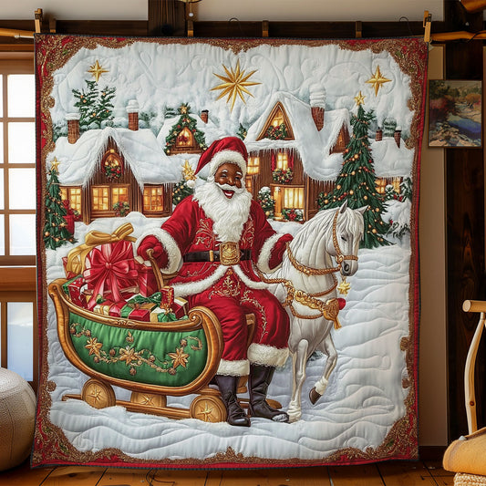 Santa’s Sleigh Ride CW0511013CL Quilt