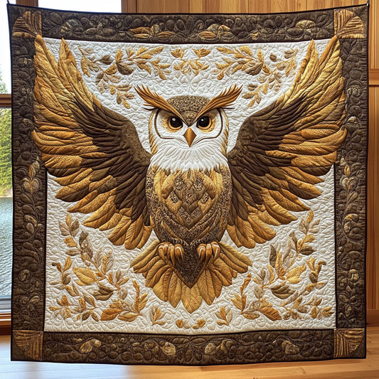 Owl Fall Charm CW0707038CL Quilt