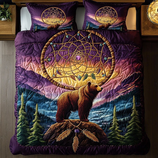 Dreamcatcher Bear WY2006016CL Duvet Cover Set