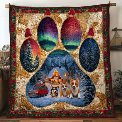 Starry Cabin Corgi Paw WN0611100CL Quilt