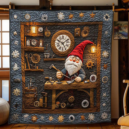 Clockmaker Gnome WN2612028CL Quilt