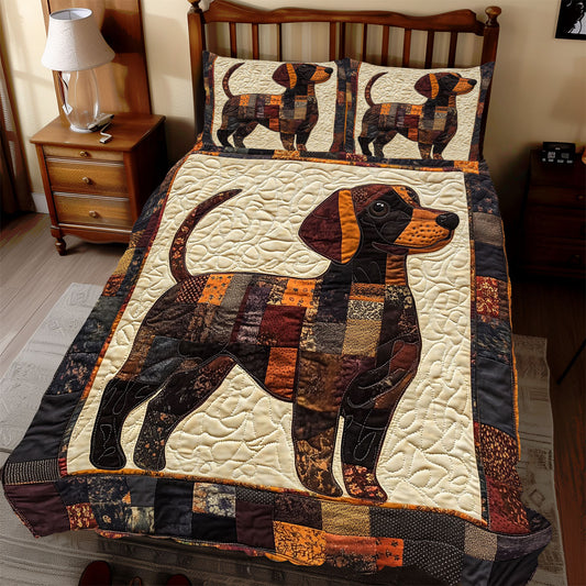 Dachshund Brown WX0212067CL Duvet Cover Set