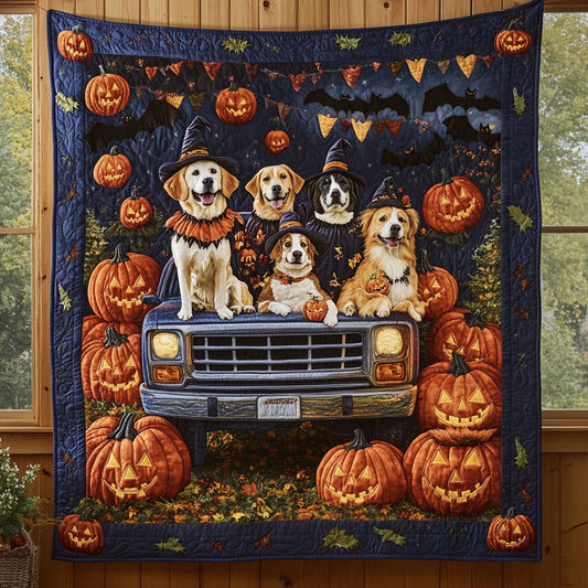 Mystic Halloween Dog CW1807022CL Quilt
