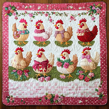 Valentine Hen WY2101084CL Quilt