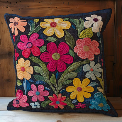 Colorful Flower Garden WY1102033CL Quilt Pillow Case