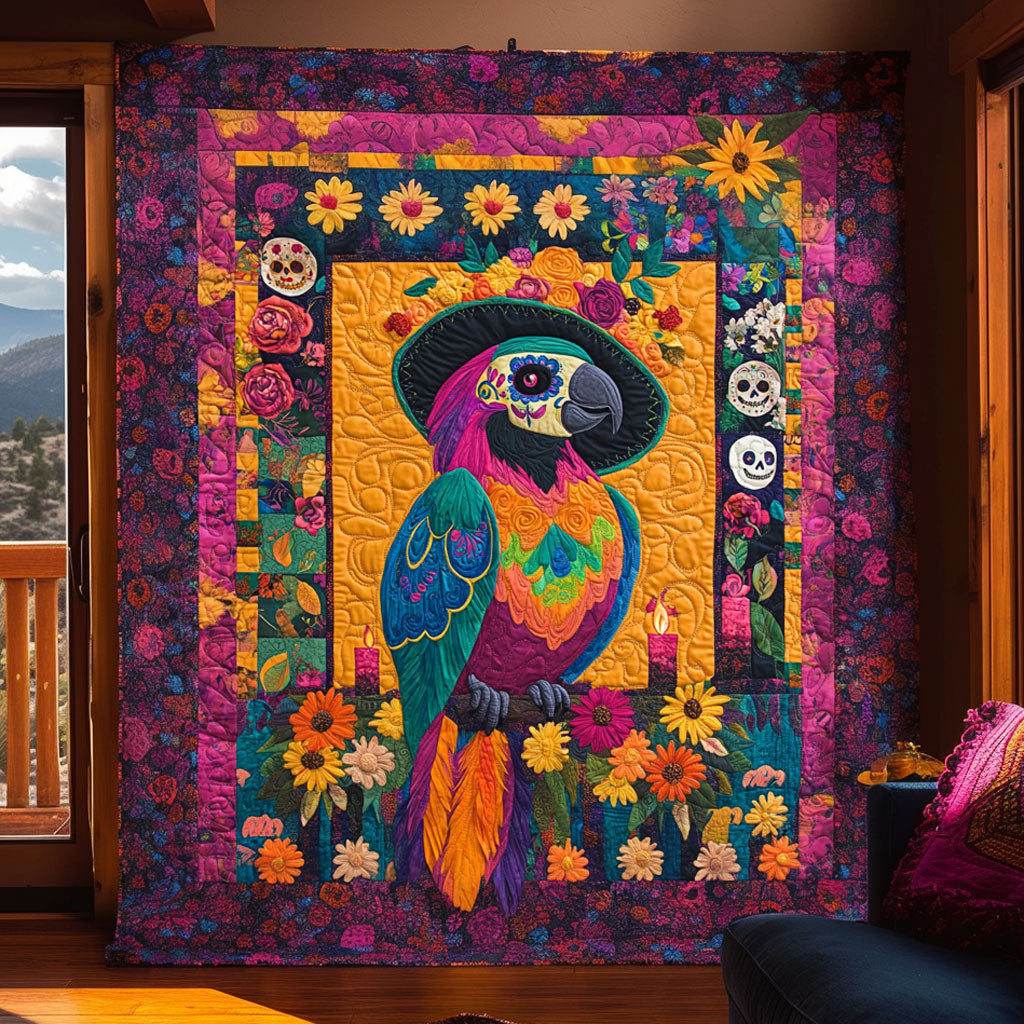 Nightbloom Parrot WN2108087CL Quilt