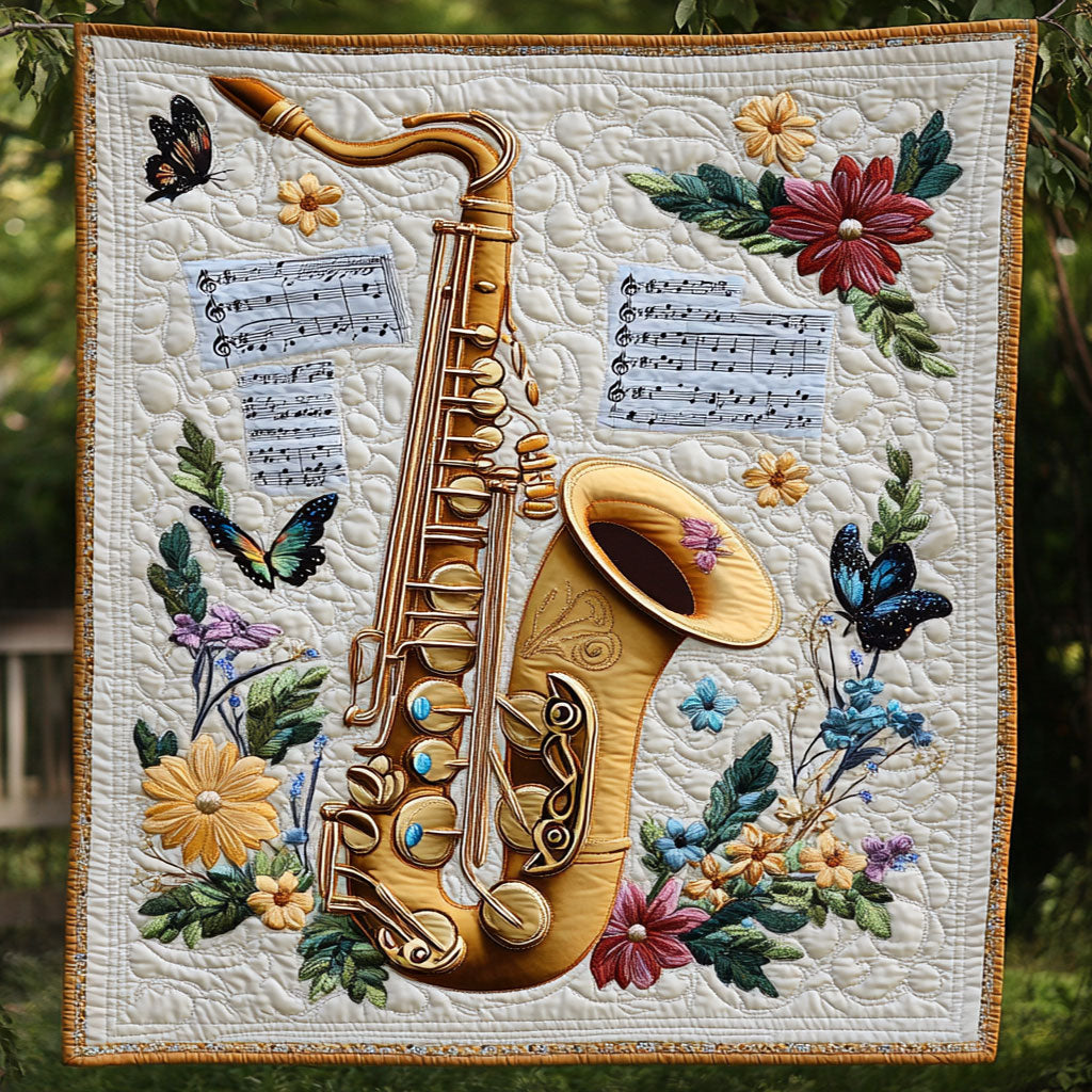 Saxophone Rhythm WN2409054CL Quilt