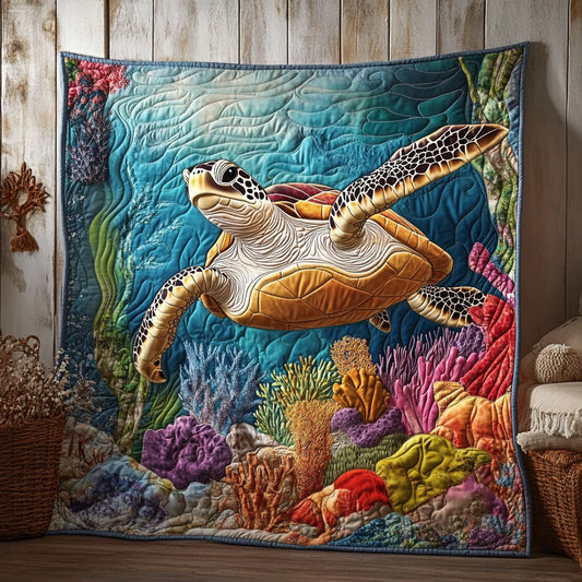 Sea Turtle CW0906044CL Quilt