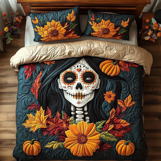 Autumnal Calavera WY2208055CL Duvet Cover Set