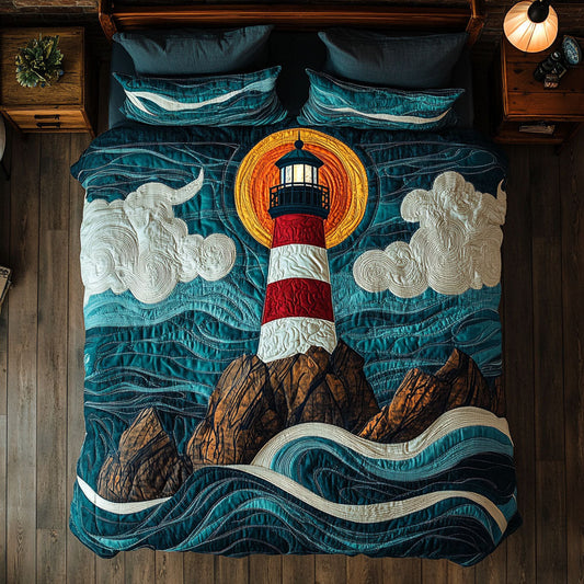Lighthouse Of Tranquility WX0407039CL Duvet Cover Set