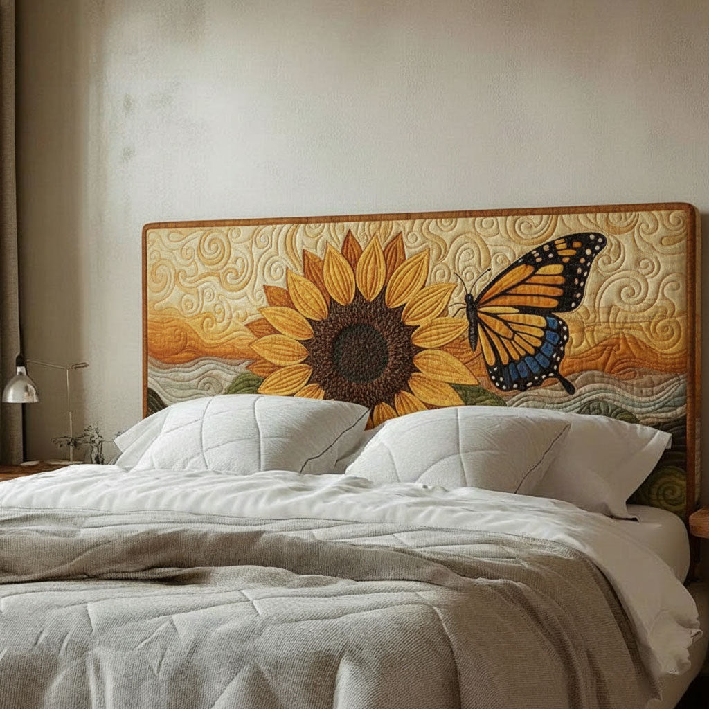 Monarch Bloom WJ1112012CL Quilted Headboard Slipcover