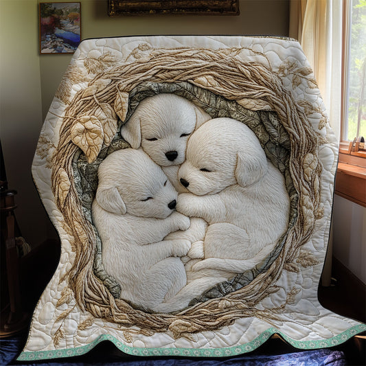 Cute Puppy WX2312016CL Quilt