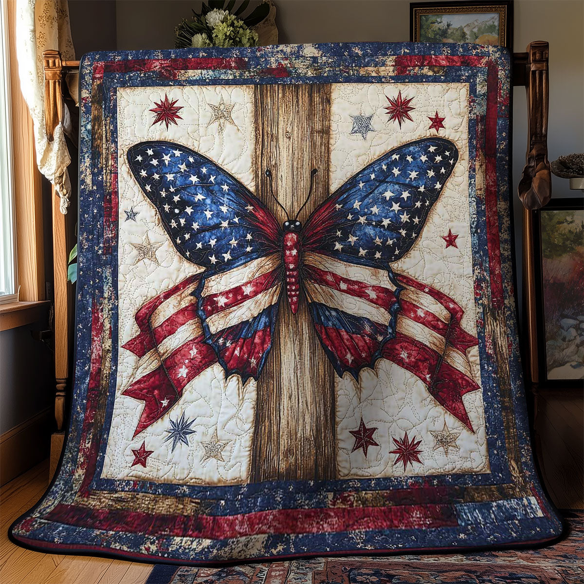 Liberty Butterfly WN3012005CL Quilt