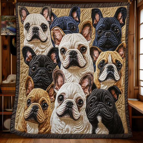 French Bulldog CW1511018CL Quilt