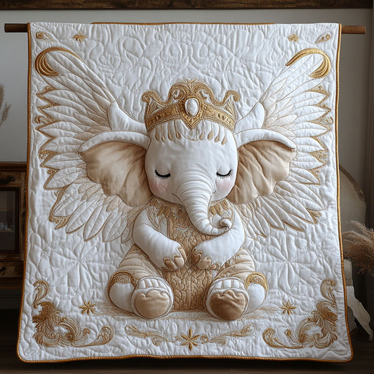 Angel Wings Elephant WY0307003CL Quilt