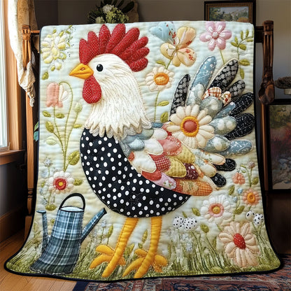 Chicken Charm WJ3012007CL Quilt