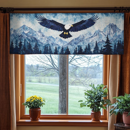 Eagle Mountain Winter WX2205019CL Quilted Valance