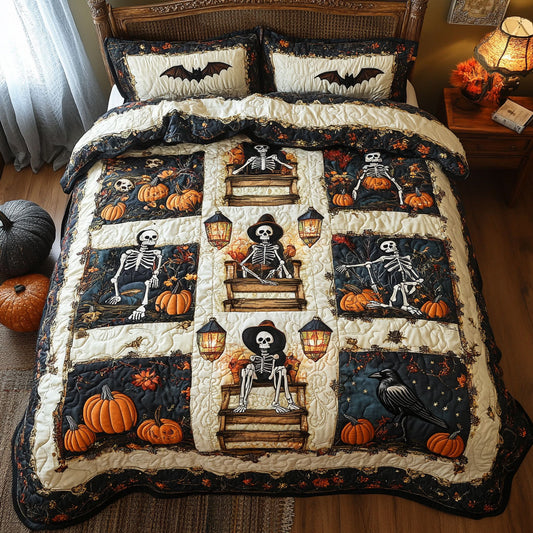 Midnight Skeleton WN0609061CL Duvet Cover Set