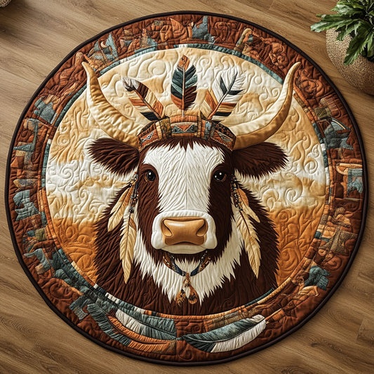 Guardians of the Land CM2204028CL Quilted Round Mat