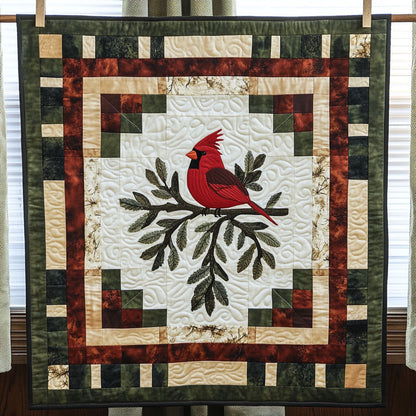 Autumn Forest Cardinal LT2811001CL Quilt