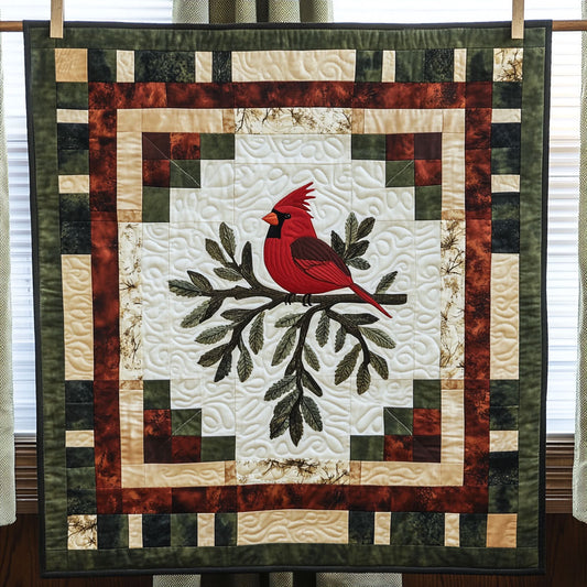 Autumn Forest Cardinal LT2811001CL Quilt
