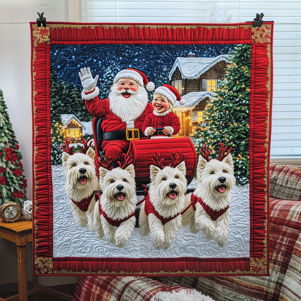 Santa's Helpers LT1411004CL Quilt