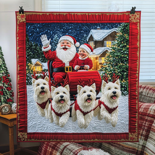 Santa's Helpers LT1411004CL Quilt
