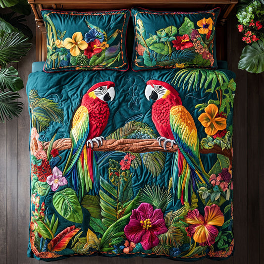 Playful Parrot CQ2605012CL Duvet Cover Set