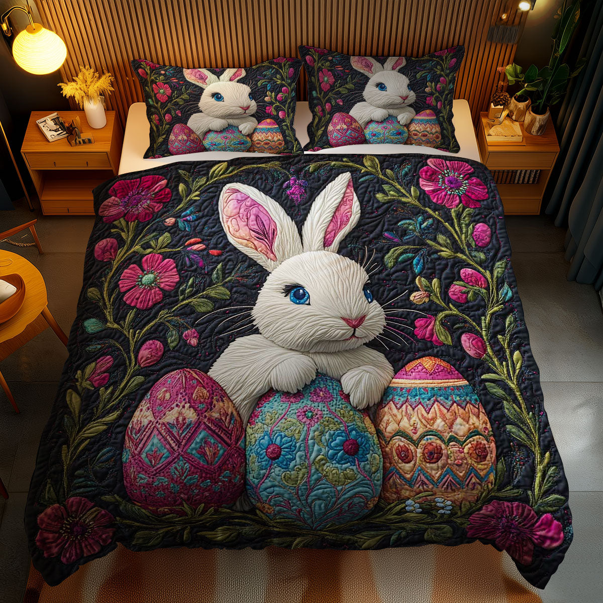 Rabbit’s Easter Treasure WN1701148CL Duvet Cover Set