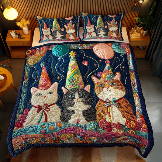 Birthday Of Cat WY2712081CL Duvet Cover Set